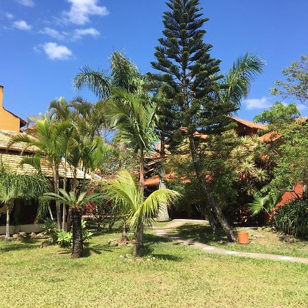 Chales Solana Localizados 50 Metros Do Mar Garopaba Bagian luar foto