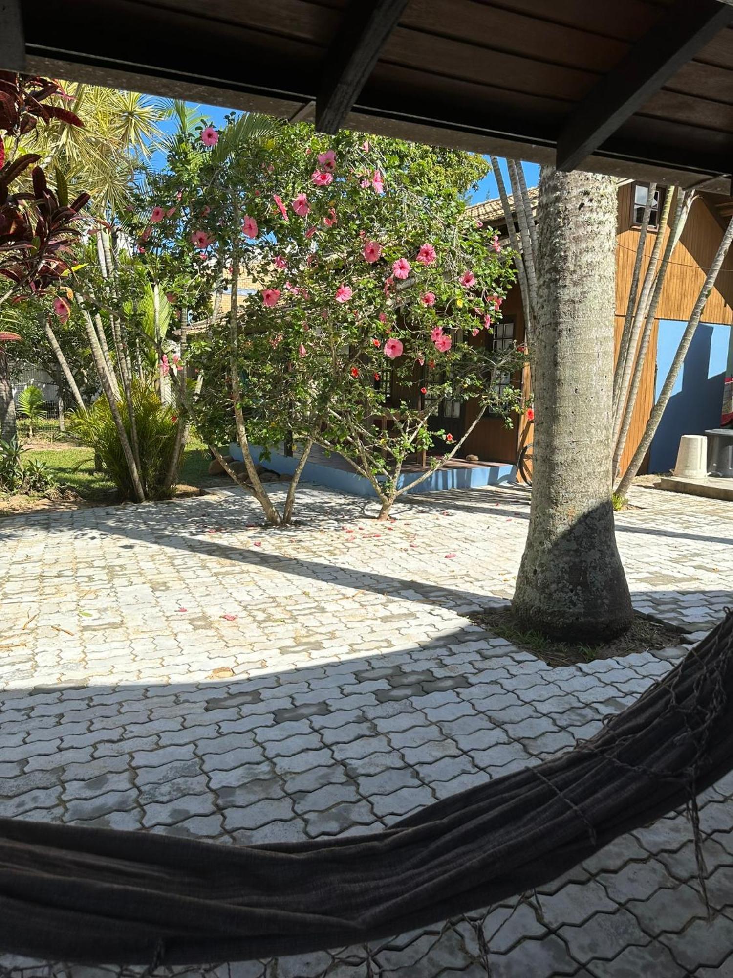 Chales Solana Localizados 50 Metros Do Mar Garopaba Bagian luar foto